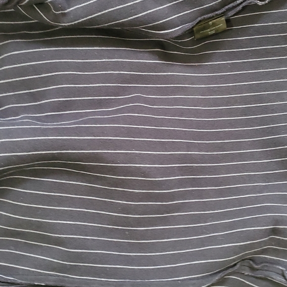 Nicole Farhi Corpcore blue pinstripe Office Siren Boardroom blazer jacket… - Picture 14 of 16